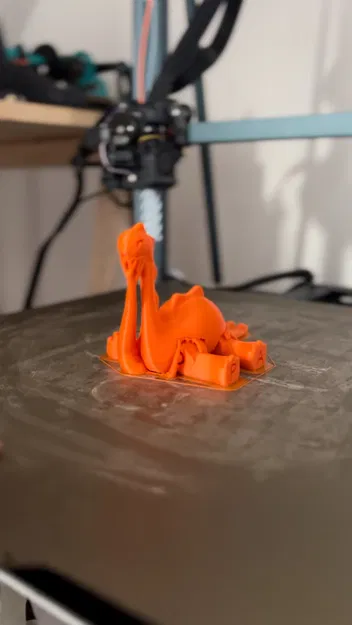 Nhân vật khủng long dễ thương có khớp nối - Image 3