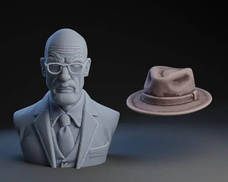 Mũ Heisenberg và Walter White trong phong cách nghệ thuật - Image 1