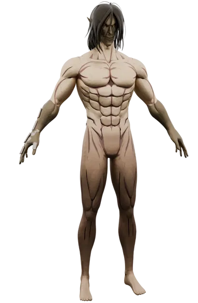 Eren Jaeger (Quyết tâm kiên định - Hình thức Titan) từ Attack on ... - Image 1