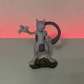 Tượng Mewtwo Pokemon 3D quét với chi tiết tinh xảo - Thumbnail 1