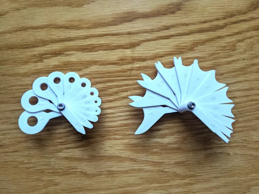 Thước đo bán kính cho các bộ phận cong - Image 1