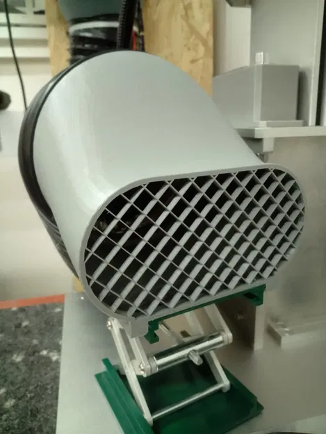 Ống dẫn khí vào cho bàn laser sợi quang đường kính 150mm - Image 3