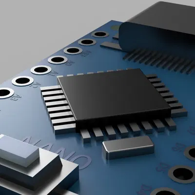 Mô hình Arduino Nano nhiều màu sắc định dạng F3D, STL, OBJ