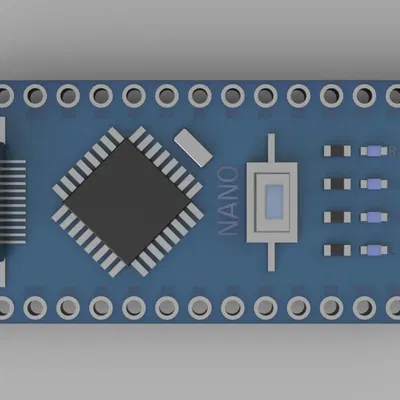 Mô hình Arduino Nano nhiều màu sắc định dạng F3D, STL, OBJ