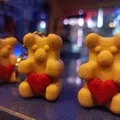 Gấu gummy yêu thương với trái tim (móc khóa và hạt) - Thumbnail 13