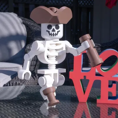 Nhân vật cướp biển xương khô khổng lồ 16 inch