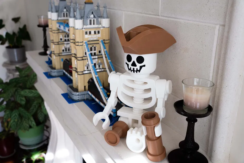 Nhân vật cướp biển xương khô khổng lồ 16 inch - Image 7