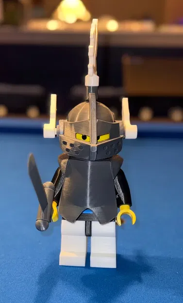 Hiệp sĩ trong bộ giáp gạch kích thước khổng lồ (tỷ lệ 5:1) - Image 5