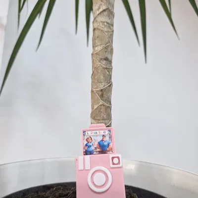 Móc khóa máy ảnh chụp hình độc đáo