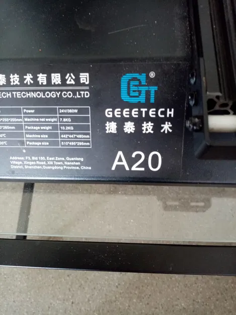 Hệ thống ống dẫn quạt Geeetech A20 in dễ dàng không cần hỗ ... - Image 12