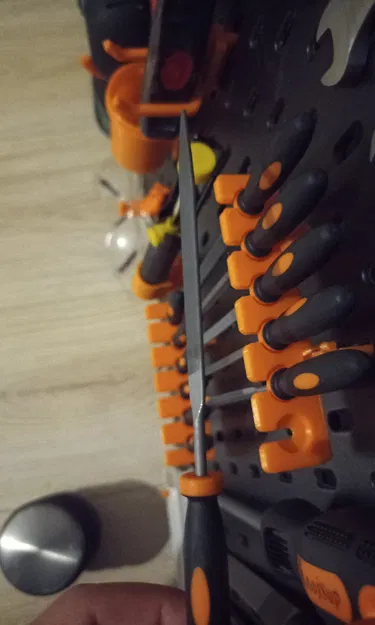 Giá đỡ tài liệu 6 khe cắm với móc đa năng IKEA Skadis - Image 2