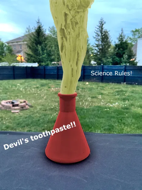 Bình Erlenmeyer cho phản ứng hóa học an toàn - Image 1