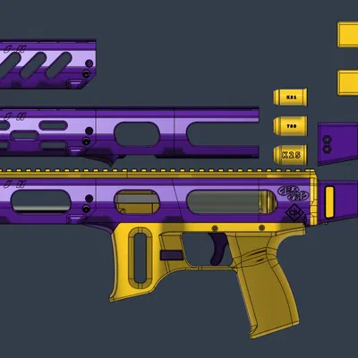 Biến thể Crush với tay cầm Lynx và ray tuyến tính