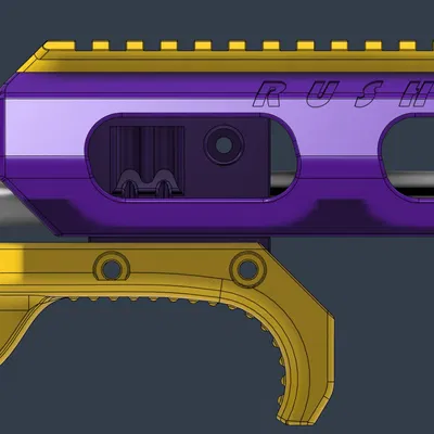 Biến thể Crush với tay cầm Lynx và ray tuyến tính