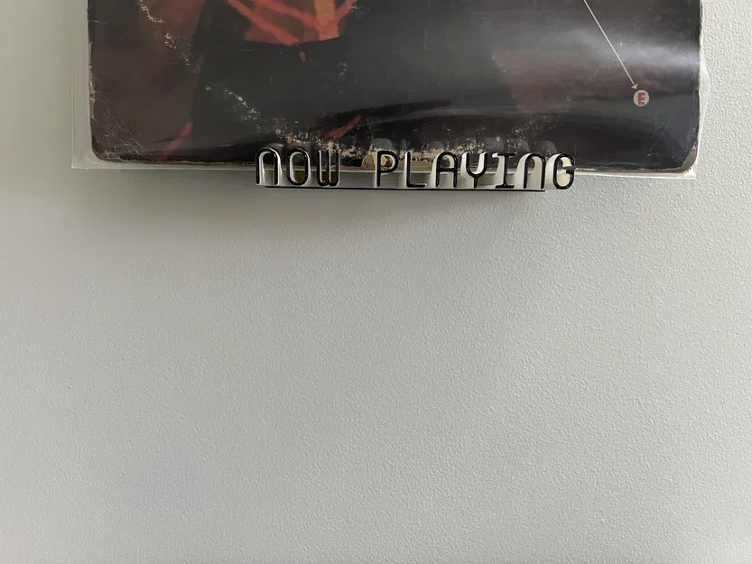 Giá đỡ đĩa nhạc treo tường trong khi phát nhạc - Image 3