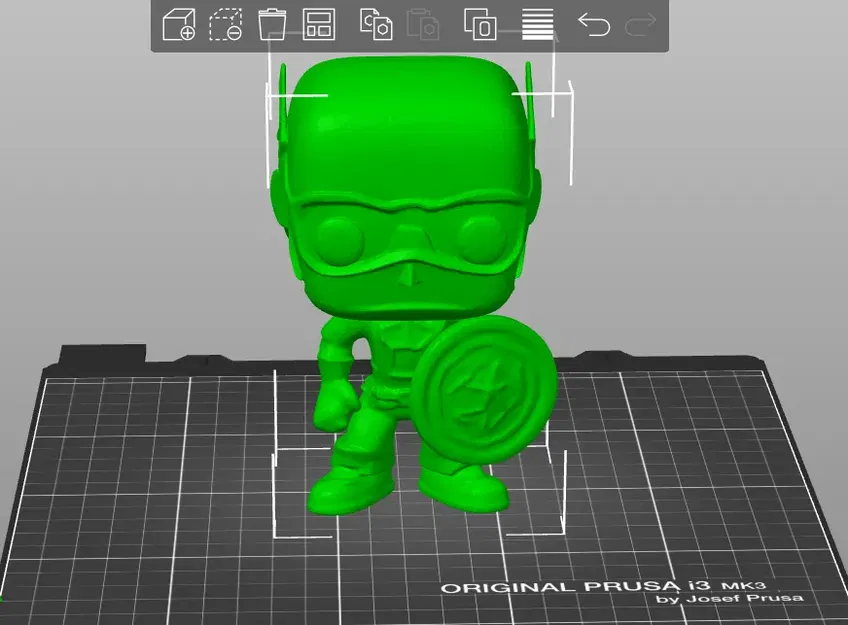 Mô hình Funko Pop Captain America độc đáo - Image 2