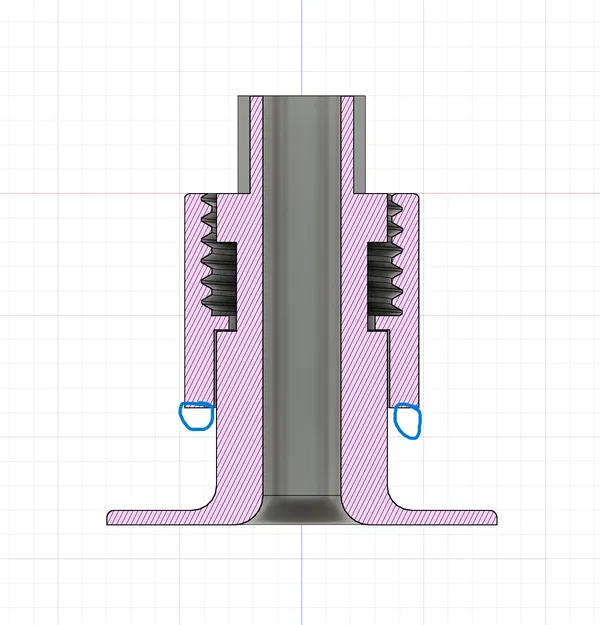 Giá đỡ anten RTK cho Luba 2 và Yuka, ren M40 - Image 6