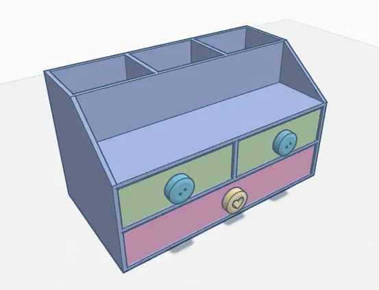 Hộp đựng kim chỉ chia thành ba phần tiện lợi cho việc in 3D - Image 4
