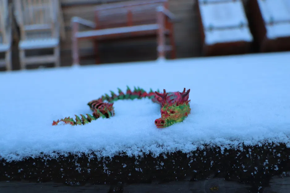 Rồng Giáng Sinh Cử Động Nghệ Thuật - Image 7