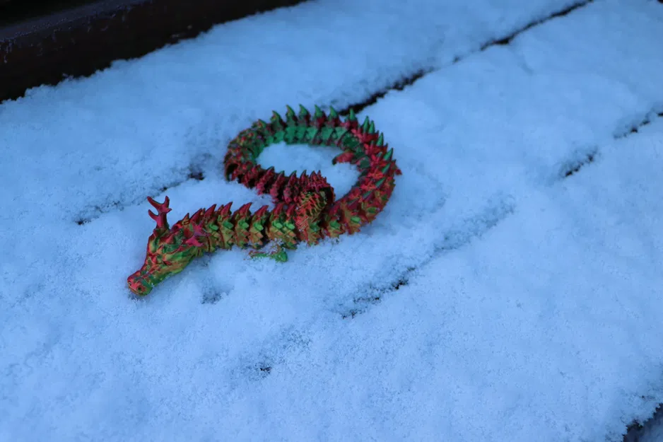 Rồng Giáng Sinh Cử Động Nghệ Thuật - Image 9