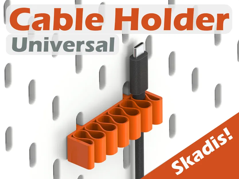 Giá đỡ cáp đa năng Skadis cho sạc và thiết bị khác - Image 1