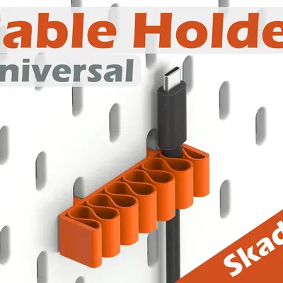 Giá đỡ cáp đa năng Skadis cho sạc và thiết bị khác