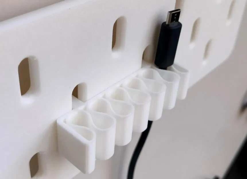 Giá đỡ cáp đa năng Skadis cho sạc và thiết bị khác - Image 2