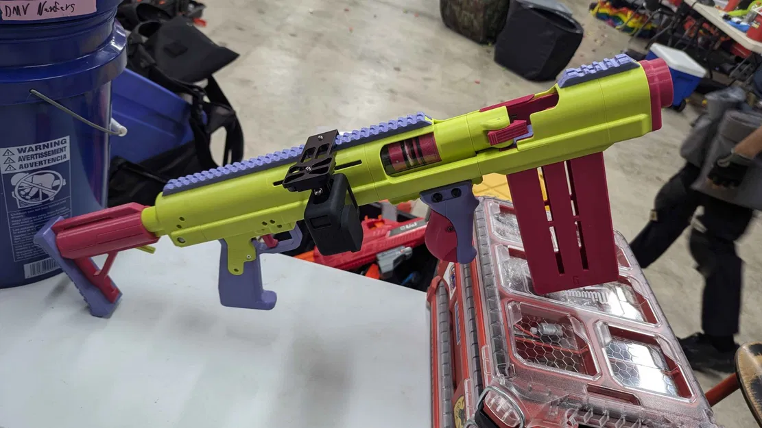 Rìu Chiến - Súng Shotgun Nerf In 3D Bắn Shell Silly - Image 4