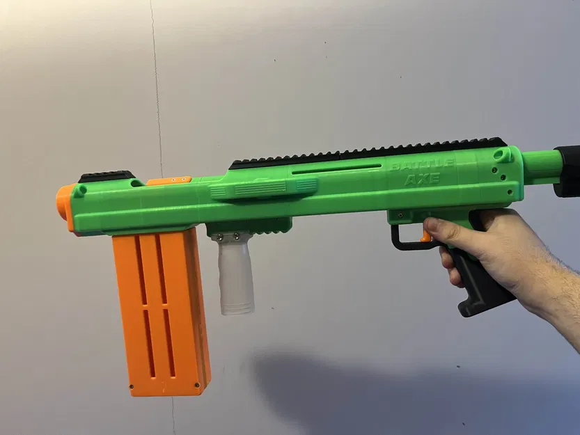 Rìu Chiến - Súng Shotgun Nerf In 3D Bắn Shell Silly - Image 12
