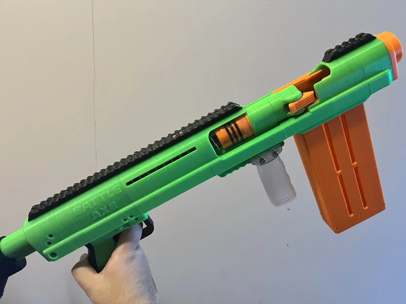 Rìu Chiến - Súng Shotgun Nerf In 3D Bắn Shell Silly - Image 13