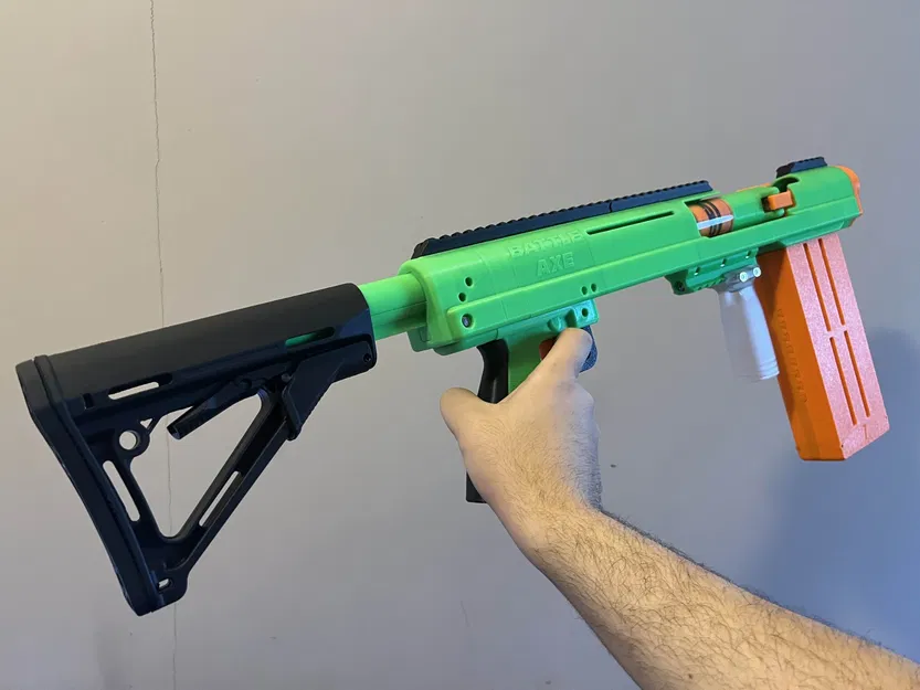 Rìu Chiến - Súng Shotgun Nerf In 3D Bắn Shell Silly - Image 14