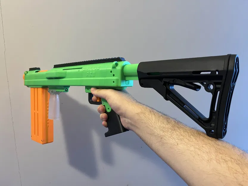 Rìu Chiến - Súng Shotgun Nerf In 3D Bắn Shell Silly - Image 15