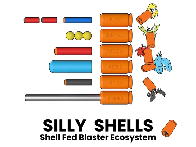 Rìu Chiến - Súng Shotgun Nerf In 3D Bắn Shell Silly - Image 32