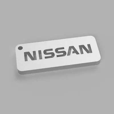 Móc khóa Nissan thiết kế tối giản cho người yêu xe hơi