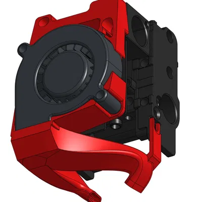 Nâng cấp quạt K1 5015 cho khung máy in Creality K1