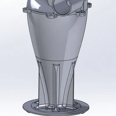 Bộ tách bụi xoáy cho máy hút bụi gia đình 2 1/2 inch