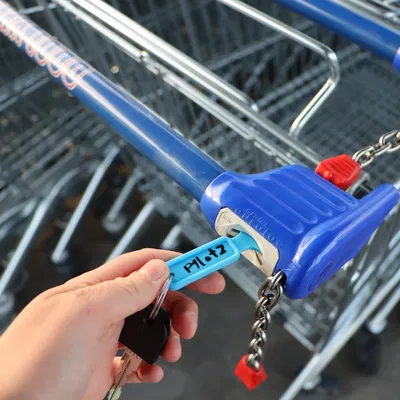 **Tiền xu giỏ hàng có thể tháo rời / Chìa khóa xe đẩy**