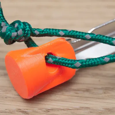 Nắp chốt cắm lều tri-lobe Beefy