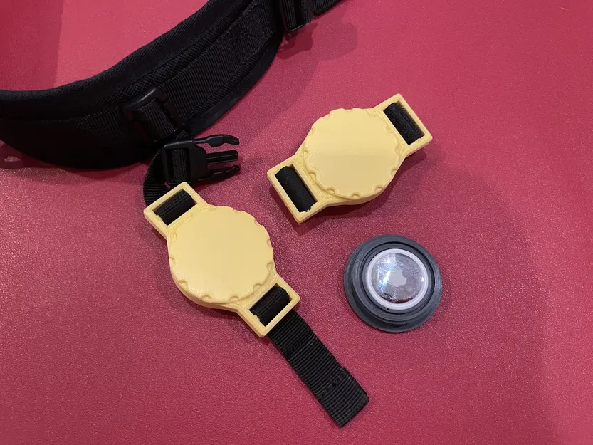 Vỏ bảo vệ AirTag chắc chắn có dây đeo 20mm và 25mm - Image 2