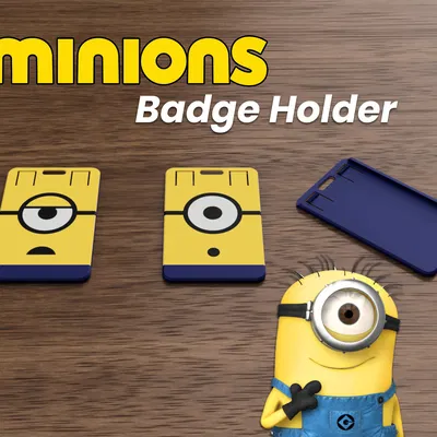 Giá đỡ thẻ ID Minions cho kích thước tiêu chuẩn