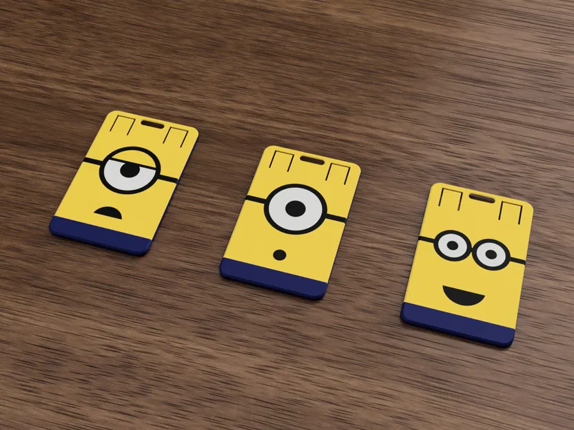 Giá đỡ thẻ ID Minions cho kích thước tiêu chuẩn - Image 2