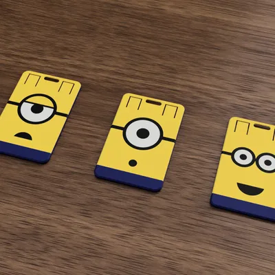 Giá đỡ thẻ ID Minions cho kích thước tiêu chuẩn