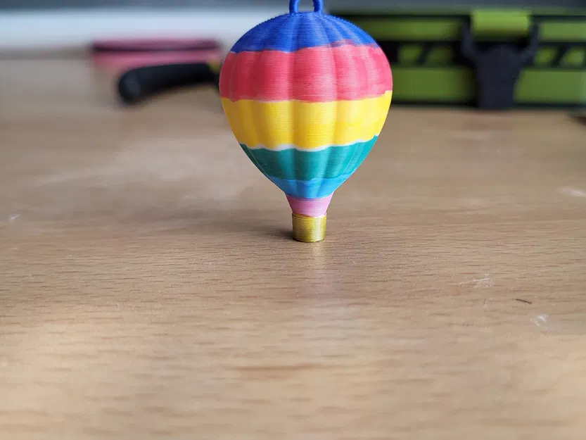 Khuyên tai hình khinh khí cầu thời trang - Image 1