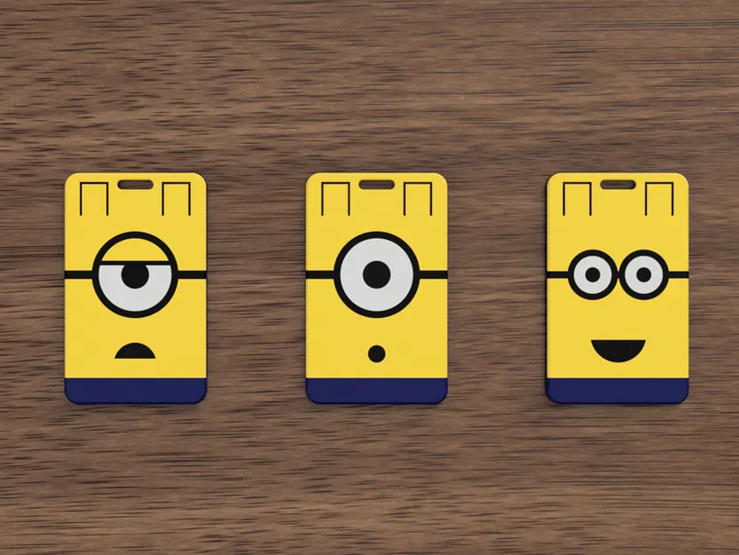 Giá đỡ thẻ ID Minions cho kích thước tiêu chuẩn - Image 4