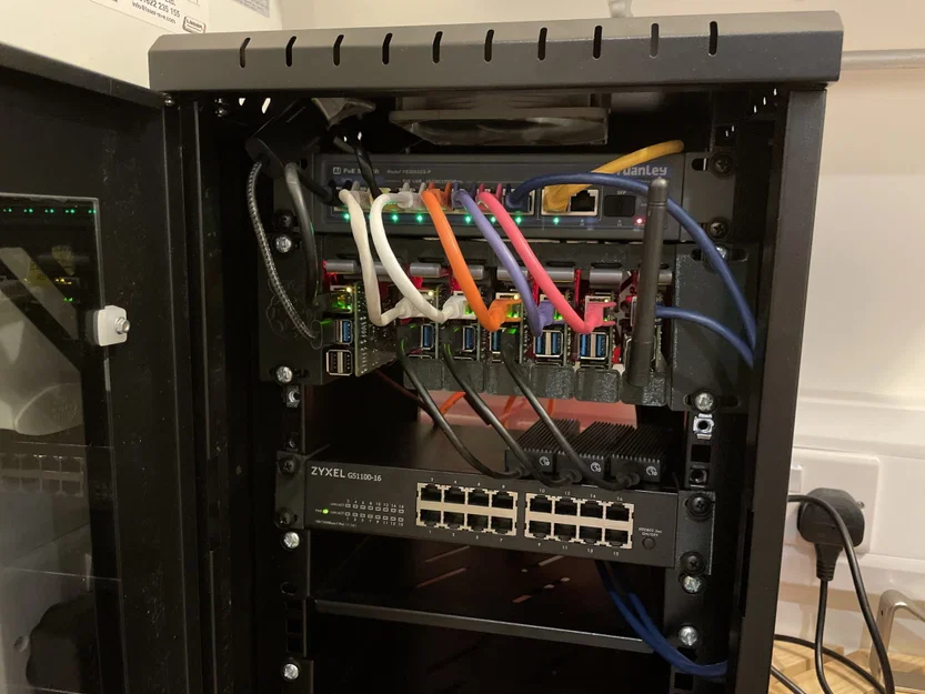 Giá đỡ gắn rack cho switch Zyxel GS1100-16 v2 - Image 1