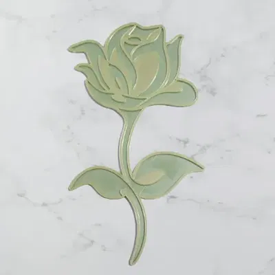 Nghệ thuật hoa trang trí tường 2D