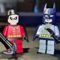 Nhân vật Batman và Robin kích thước khổng lồ từ Batcave - Thumbnail 1