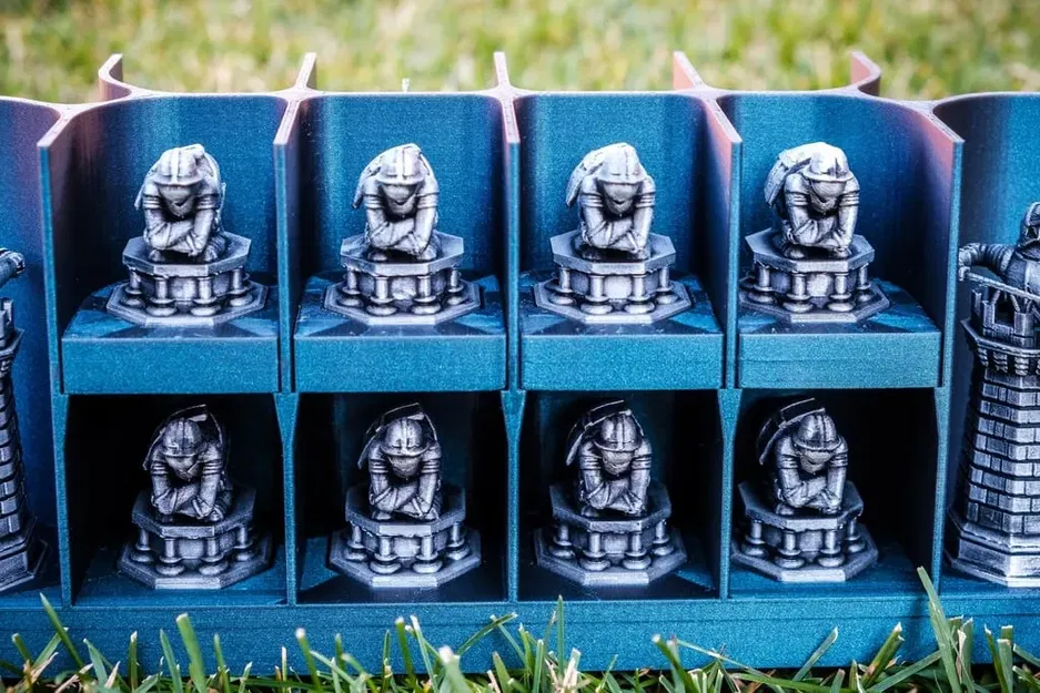 Cờ vua phù thủy Harry Potter với hộp lưu trữ - Image 5