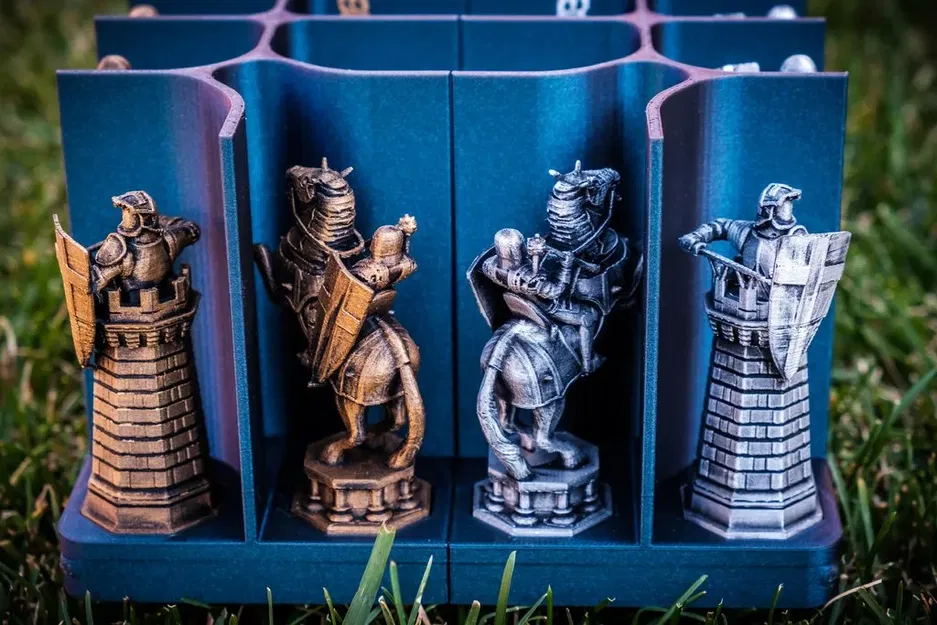 Cờ vua phù thủy Harry Potter với hộp lưu trữ - Image 7