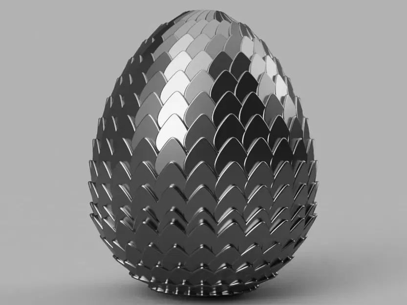 Trứng rồng in 3D với khuôn in được thiết kế sẵn - Image 2